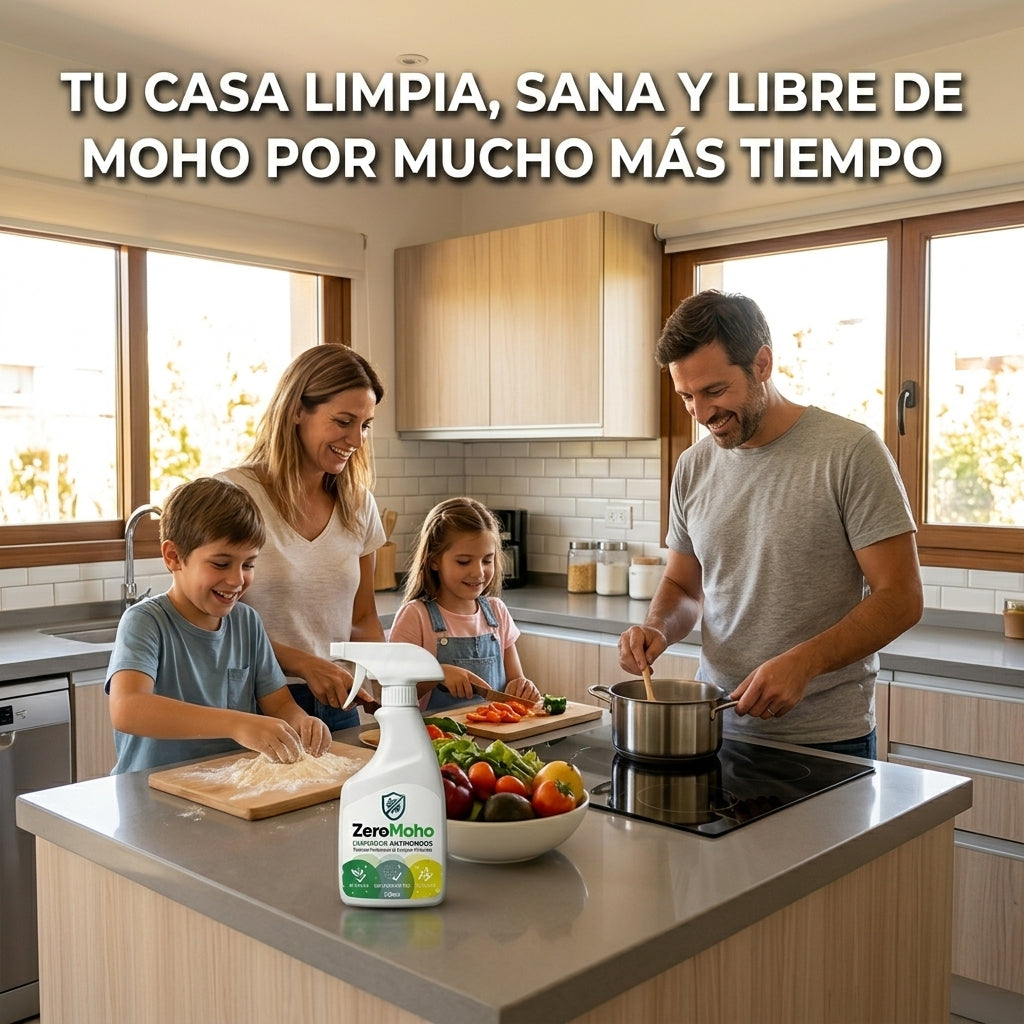 ZeroMoho -Removedor de moho | Paredes más limpias, frescas y protegidas en minutos.