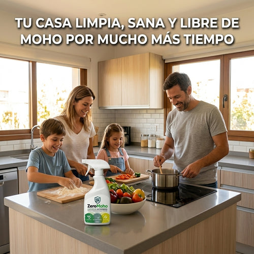 ZeroMoho -Removedor de moho | Paredes más limpias, frescas y protegidas en minutos.