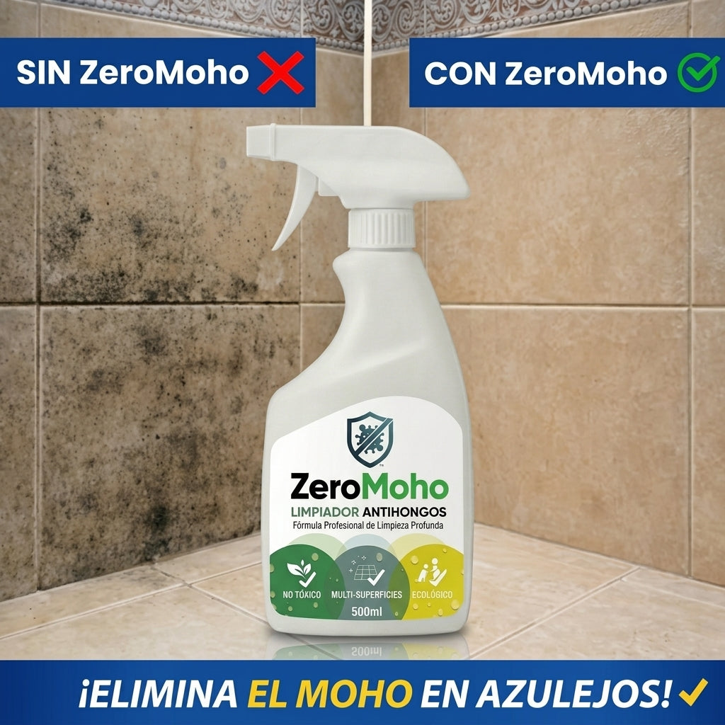 ZeroMoho -Removedor de moho | Paredes más limpias, frescas y protegidas en minutos.